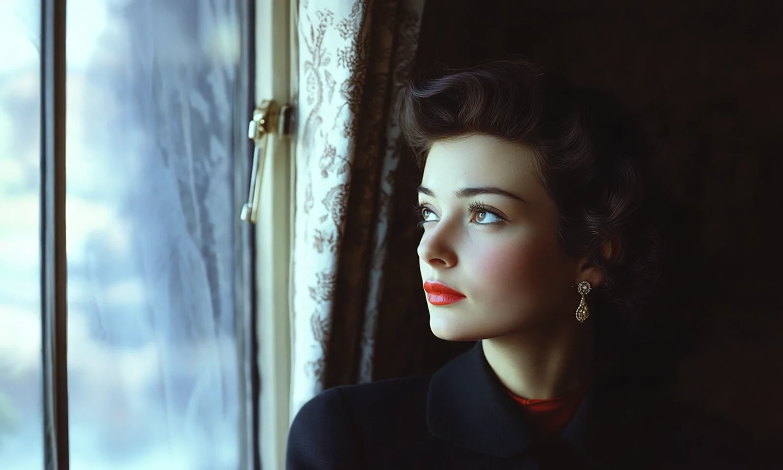 The Prayer · Looking through the window